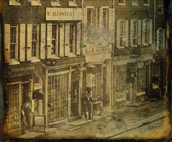 First Photographic Advertisement