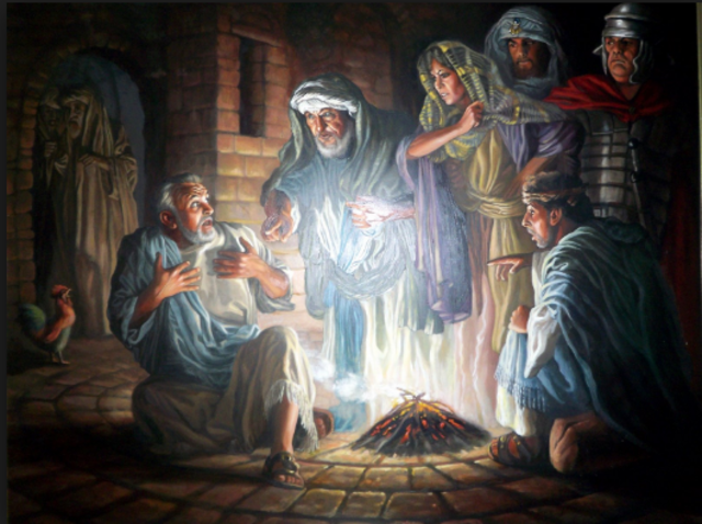 Peter's Denial of Jesus (Matthew 26:69-75)