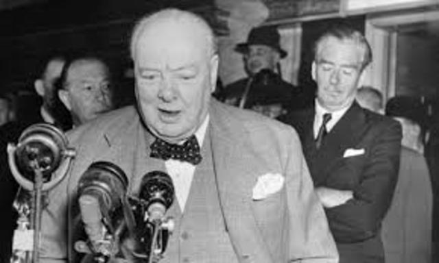 Winston becomes the leader of the British government