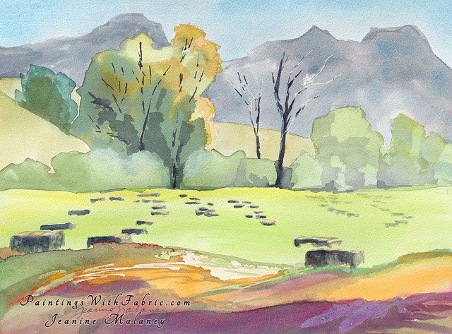 water color and ink washes