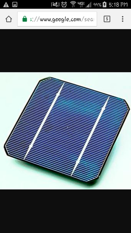 First solar panel