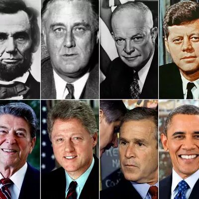 Timeline: Presidentes de los Estados Unidos