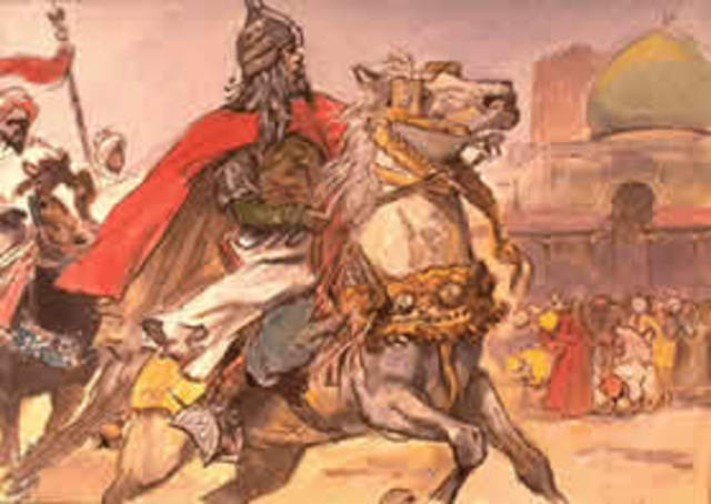 JERUSALÉN ES CONQUISTADA POR LOS MUSULMANES