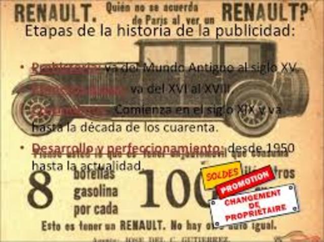 historia de la publidad en el siglo XIX