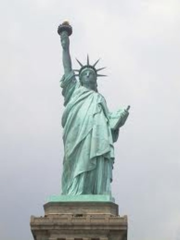 Dedication of Statue of Liberty
