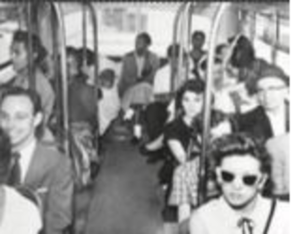 Start of Montgomery Bus Boycott
