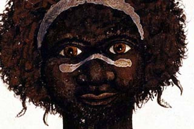 After a little while in Australia, about a year, Captain Arthur Phillip met an Aboriginal named Bennallong.