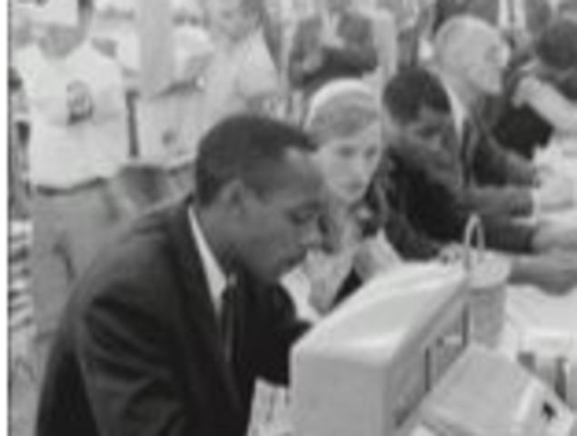 First Lunch Counter Sit-Ins