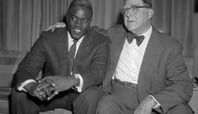 Jackie Robinson Hired to the Brooklyn Dodgers
