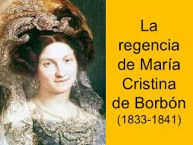 Regencia de María Cristina
