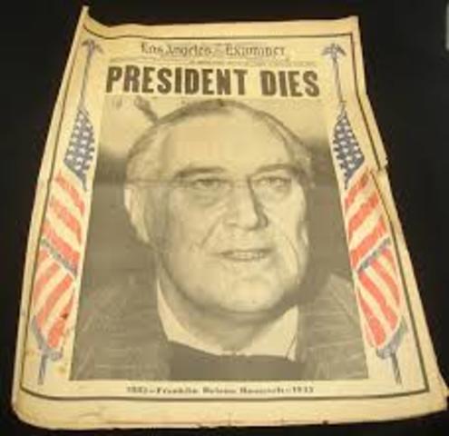 FDR death