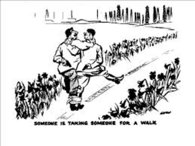 Axis Powers break NONAGGRESSION PACT