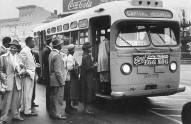 Montgomery Bus Boycott (start)