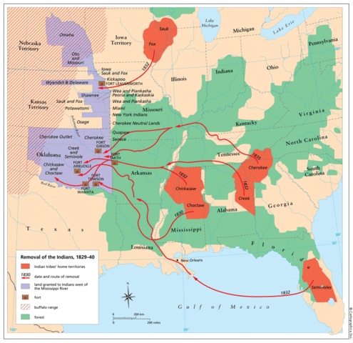 Jackson Signs Indian Removal Act