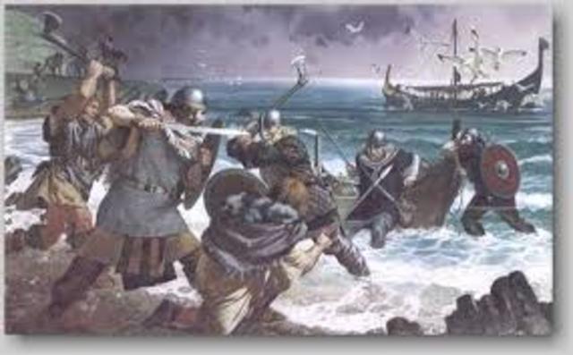 Ataques vikingos en Europa