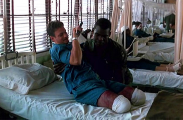 Lieutenant Dan Loses his Legs