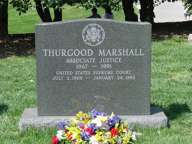 Thurgood Marshall died.
