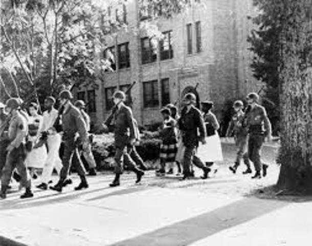 Little Rock 9 gets a guard