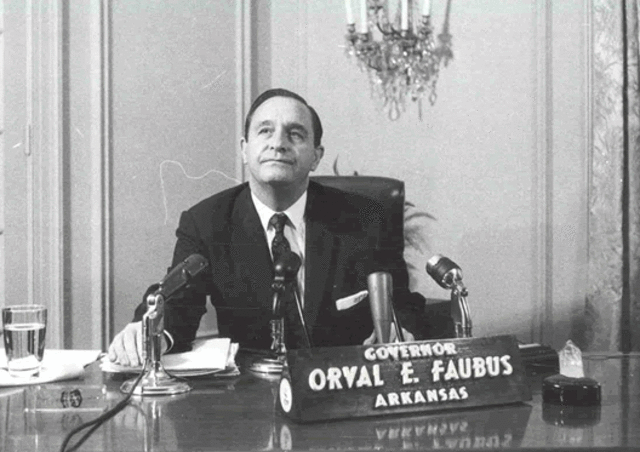 Governor Faubus's announcement