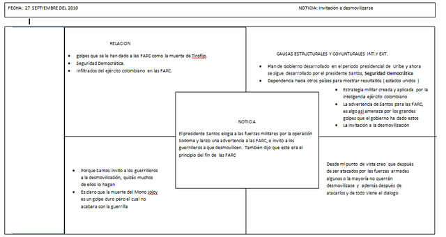 Invitacion a la desmovilizacion