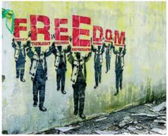 Founded the Freedom party