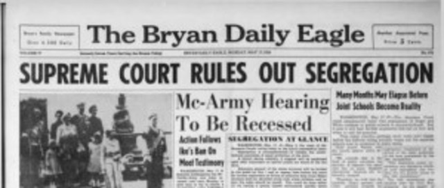 Segregation is finally realized