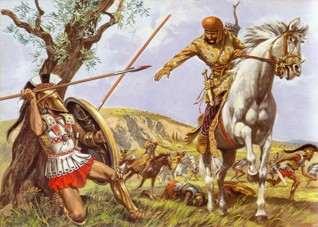 Greeks Defeat Persians at Marathon