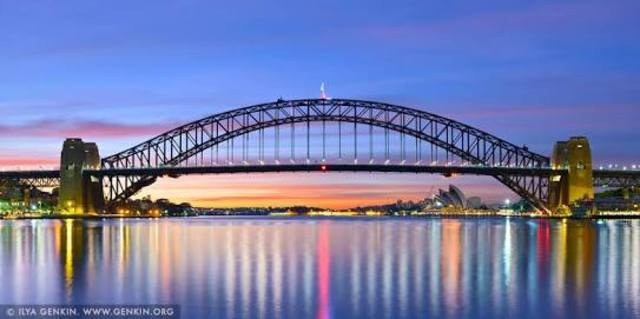 Sydney harbour bridge opens