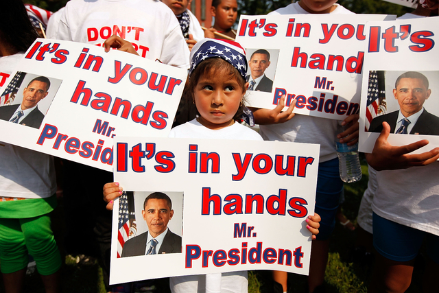 Obama's executive order regarding undocumented child Immigrants