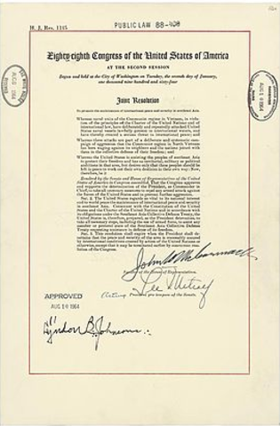 Gulf of Tonkin Resolution