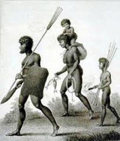 Aboriginals moved to find a place further away from the British