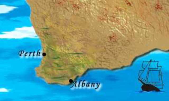 Sailing out to Albany