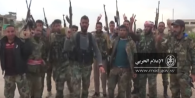 Successful counterattack in Hama