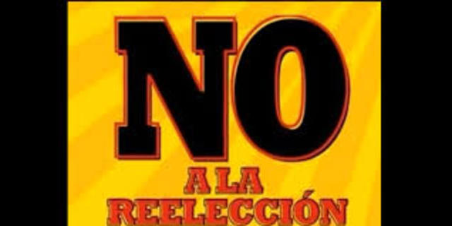 Ampliación de la no Reelección