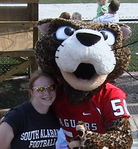 First day at South Alabama