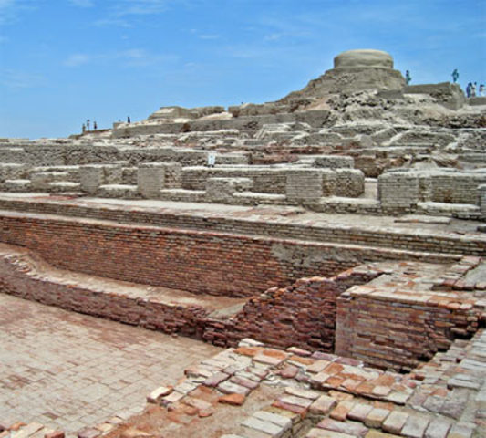 Decline of Mohenjo Daro Harappa and the river