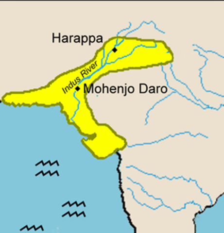 Decline of Mohenjo Daro and Harappa