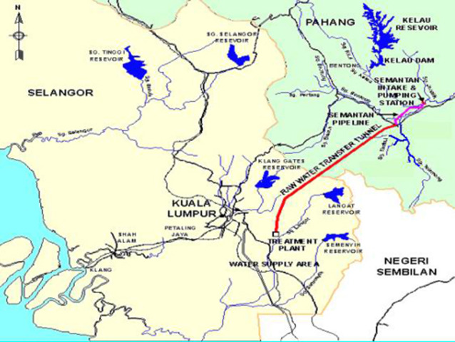 Pahang-Selangor raw water transfer project officiated by Pahang Sultan