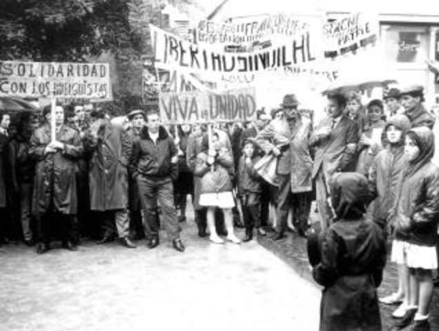 Huelga minera de Asturias