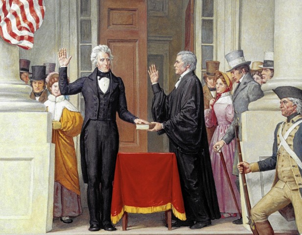 Inauguration of president Jackson