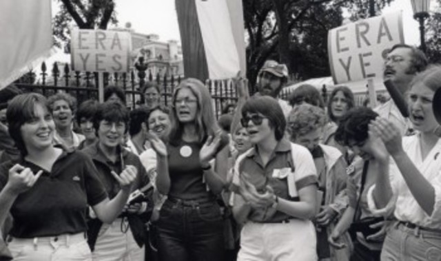 ERA passes through Congress and goes on to win ratification in a number of states