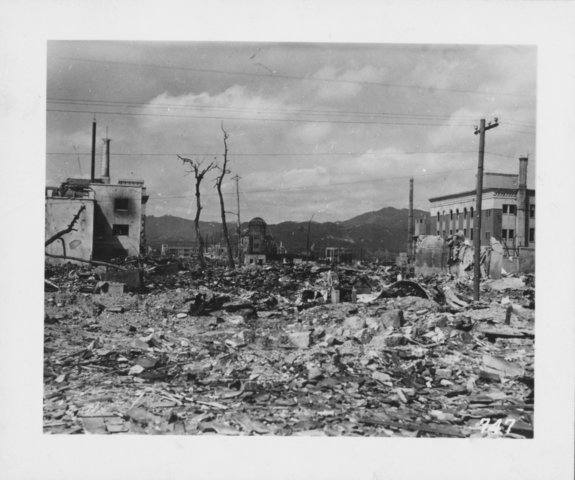 The dropping of the atomic bomb-Hiroshima and Nagasaki