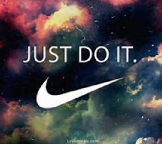 'just do it'
