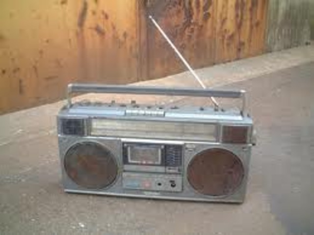 Mi primera radio.