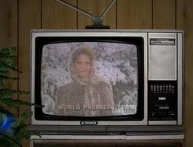 Mi primera televisión en color.