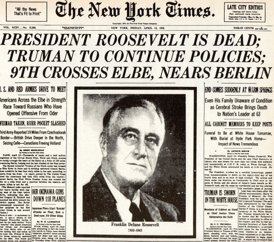 Death Of FDR