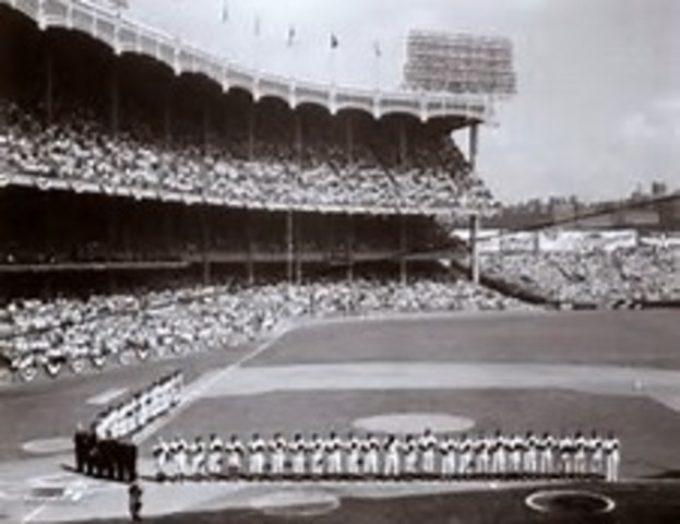 Yankee stadium opens
