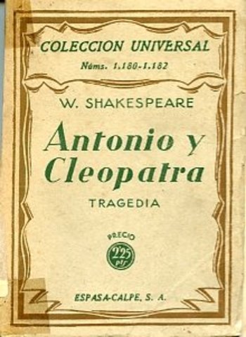 Antonio y Cleopatra