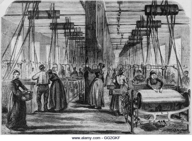 first textile mill in United States built.
