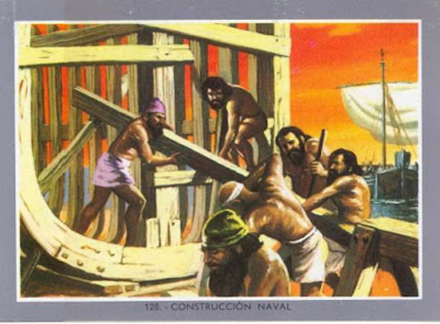 Los Fenicios y los Griegos.